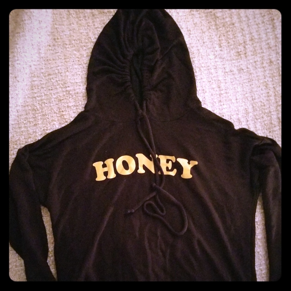 Black hoodie